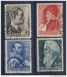 NEDERLAND 1935 NVPH 274-277 GEBRUIKT ++ (S) LEES
