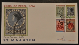 NVPH E041 ZEGEL OP ZEGEL
