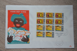 1965 NEDERLAND NVPH FDC KINDERZEGELS BLOK 854 'S-GRAVENHAGE