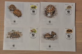 229 ++ FDC WWF WNF WERELD NATUUR FONDS ++ MONACO SCHILDPAD TURTLE