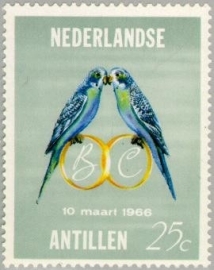 ANTILLEN 1966 NVPH SERIE 370 BEATRIX CLAUS