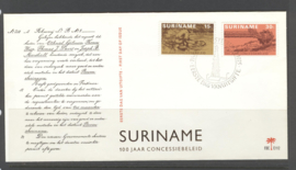 SURINAME  NVPH FDC E 112