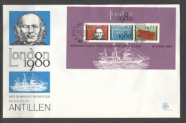 ANTILLEN 1980 FDC E132A SIR ROWLAND HILL