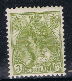NEDERLAND 1899 NVPH 57 PLAK(REST) ++ K 137