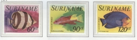 REP. SURINAME 1977 ZBL SERIE 079 VISSEN FISHES