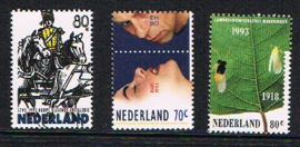 NEDERLAND 1993 NVPH 1548-50 ++ ARTILLERIE EHBO