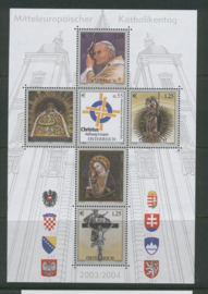 OOSTENRIJK 2004 ANK 2510-2515 BLOK 27 KATHOLIKENTAG
