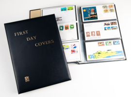 DAVO LUXE BAND FIRSTDAY COVERS ZONDER NR.  VOOR 72 FDC'S