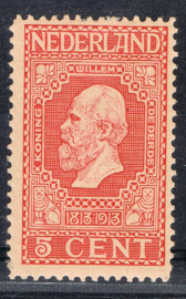 NEDERLAND 1913 NVPH 92 ONGEBRUIKT ++ J 028