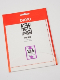 DAVO NERO STROKEN MOUNTS N126 (139 x 130) 10 STK/PCS
