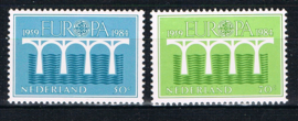 NEDERLAND 1984 NVPH 1307-08 ++ EUROPA CEPT