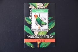 SIERRA LEONE 2013 VOGELS BIRDS ++ M1 99