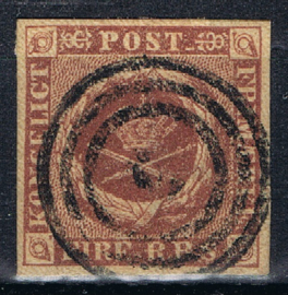 1851 Michel 01 gestempeld ++ F 317