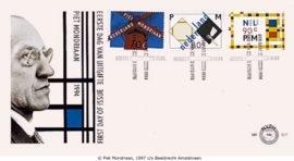 NEDERLAND NVPH FDC E317 MONDRIAAN