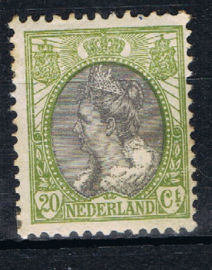 NEDERLAND 1899 NVPH 69 PLAK(REST) ++ K 137