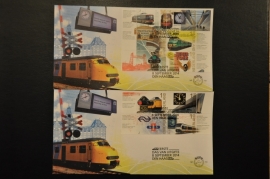 NEDERLAND NVPH FDC E 701 AB TREINEN