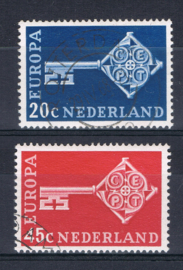 NEDERLAND 1968 NVPH 906-907 GEBRUIKT ++ L 574