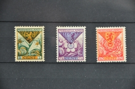 NEDERLAND 1925 NVPH 166-168 ONGEBRUIKT ++ O 121