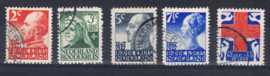 NEDERLAND 1927 NVPH 203-07 GESTEMPELD ++ L 551-1