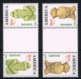 REP. SURINAME 1989 ZBL 637-638 BP ++ P 347