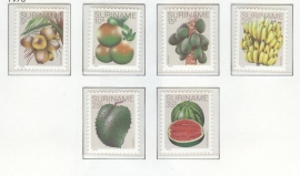 REP. SURINAME 1978 ZBL SERIE 140 VRUCHTEN FRUITS