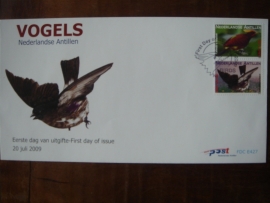 ANTILLEN 2009 FDC E427 VOGELS