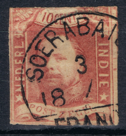 NED. INDIË 1864 NVPH 1 ++ ( P)  187