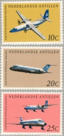 ANTILLEN 1968 NVPH SERIE 404 LUCHTVAART AVIATION