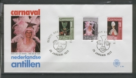 ANTILLEN 1977 FDC E100 CARNAVAL