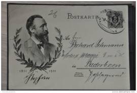 DUITSLAND POSTKAART/BRIEF ++ A 478