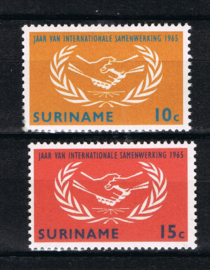 SURINAME POSTFRIS NVPH 425-26 VN