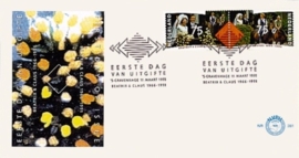 NEDERLAND NVPH FDC E281 ORANJES