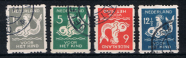 NEDERLAND 1929 NVPH R 82-85 GESTEMPELD ++ Q 322