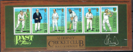 Alderney 1997 MCHL Bl 3 CRICKET ++ M1 068