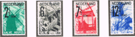 NEDERLAND 1932 NVPH 244-47 GEBRUIKT ++ C 415