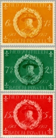 ANTILLEN 1957 NVPH SERIE 258 LORD BADEN POWEL