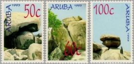 ARUBA 1993 NVPH SERIE 119 ROTS STENEN ROCKS