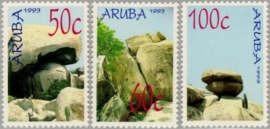 ARUBA 1993 NVPH SERIE 119 ROTS STENEN ROCKS