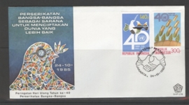INDONESIË 1985 FDC 176