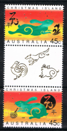 CHRISTMAS ISLANDS 1999 JAAR V/D HAAS ++ F 300