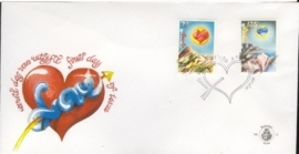 ARUBA 1988 FDC E 015 LIEFDE