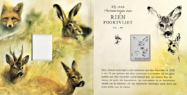 NEDERLAND RIEN POORTVLIET ZILVEREN ZEGEL LIMITED EDITION