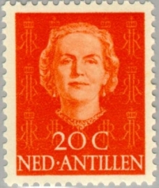 ANTILLEN 1950 NVPH SERIE 223 EN FACE JULIANA