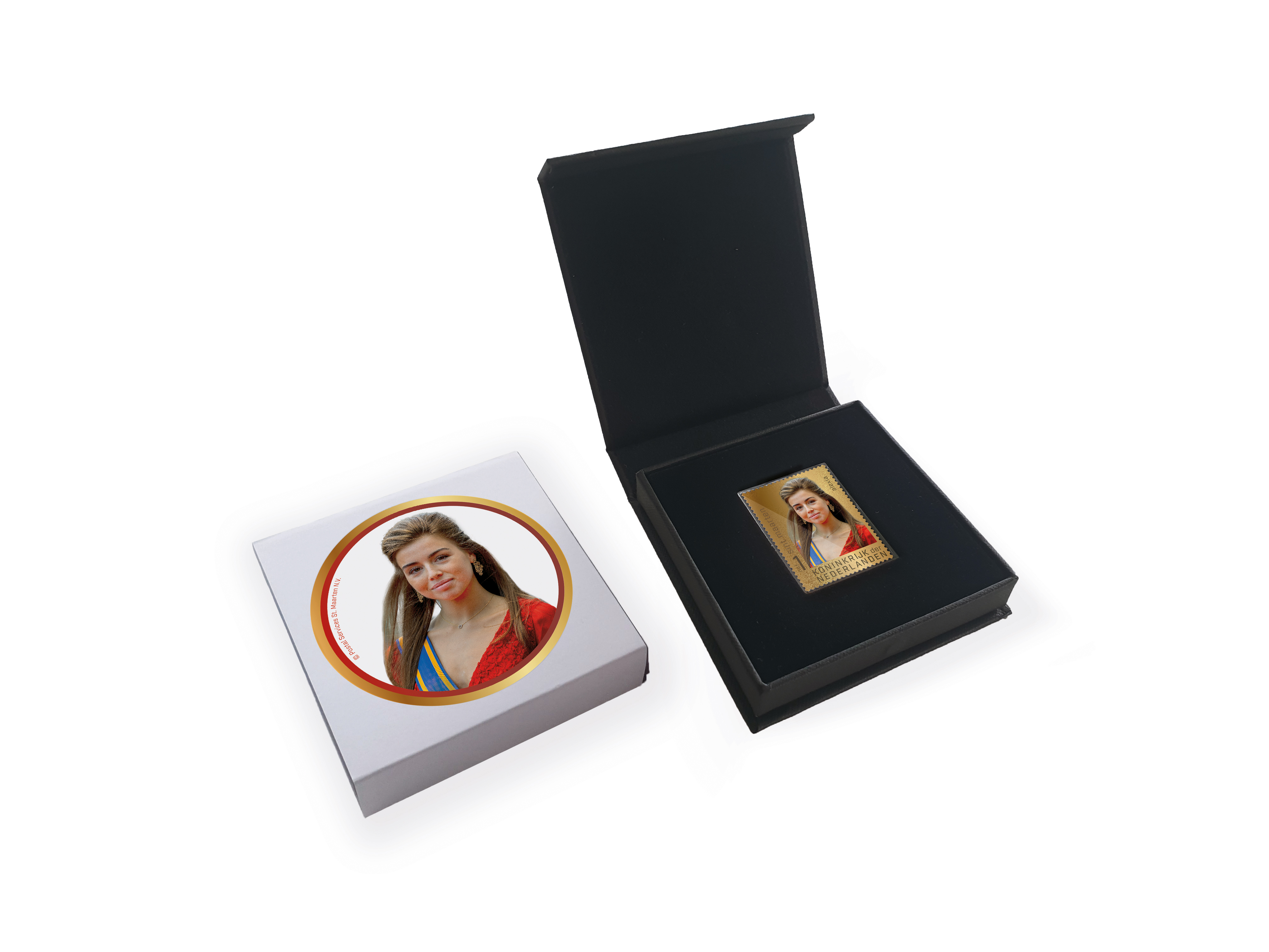 ST. MAARTEN 2025 GOUDEN ZEGEL ALEXIA ++ LEES!!