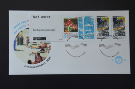 NEDERLAND NVPH FDC E272 A BLANCO