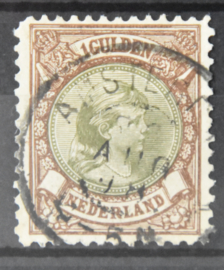 NEDERLAND 1893 NVPH 46 GESTEMPELD ++ Q 258