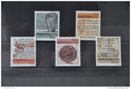 FAROËR 1981 MICHEL SERIE 65 GESCHRIFTEN ++ J 118