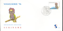 REP. SURINAME ZBL FDC E191 VOGELS BIRDS