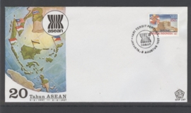 INDONESIË 1987 FDC 197