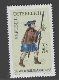 OOSTENRIJK 1966 ANK 1259 TAG DER BRIEFMARKEN